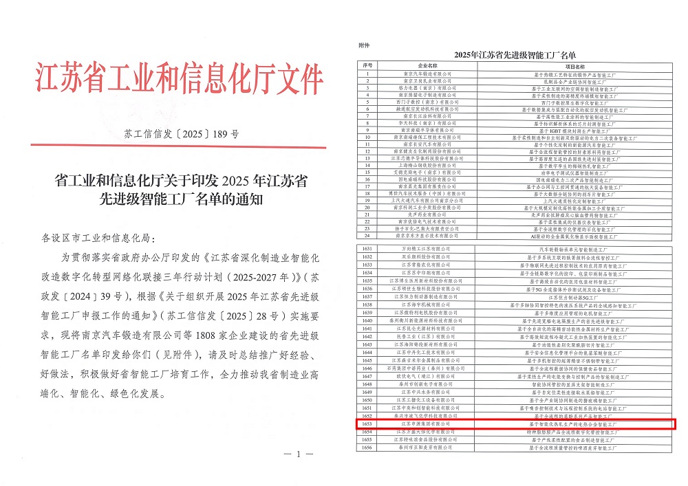 先进级智能工厂